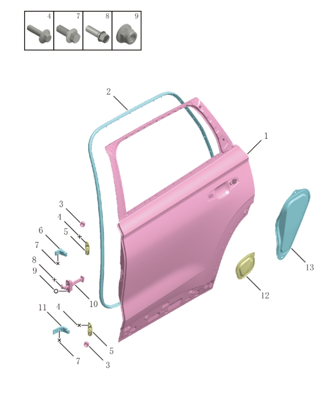 Rear door5081