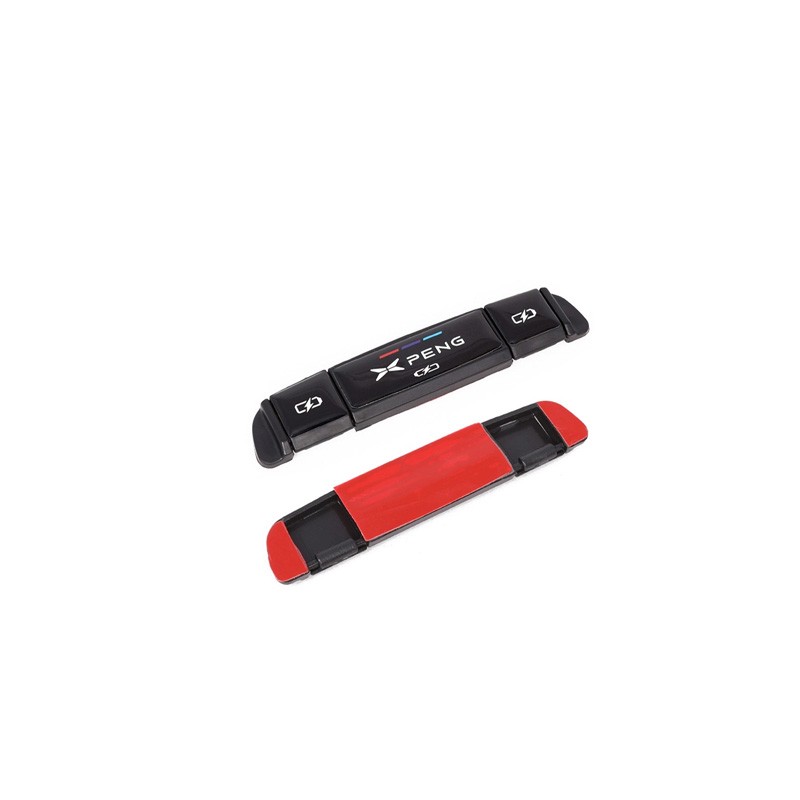 For Xpeng P7 P7i P7+ 22-25 Car Rear Seat USB Charging Protection Cover Charging Port Modification Dustproof Decorative Trim ABS